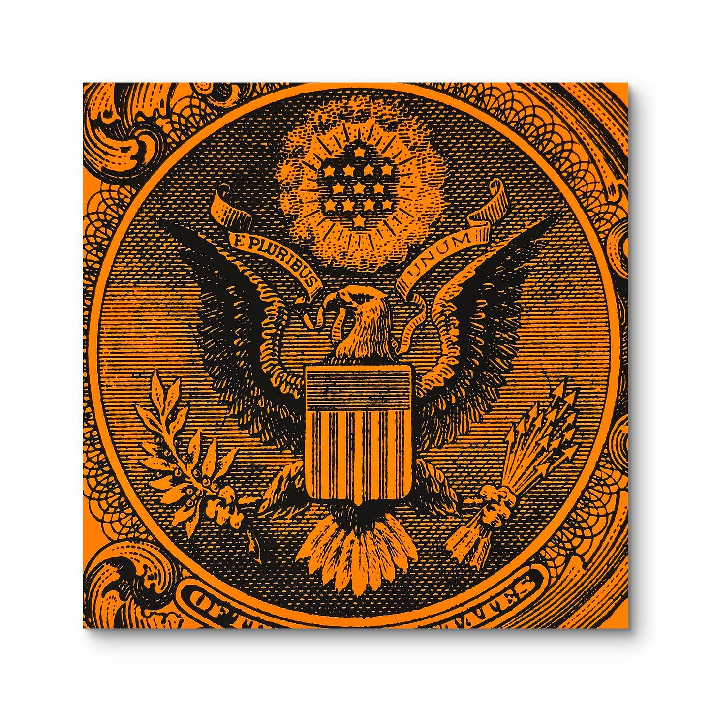 The Great Seal (Fluorescent Orange)