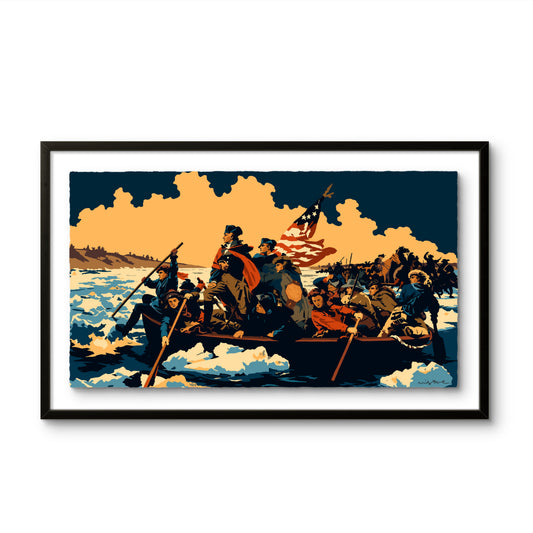 Washington Crossing the Delaware (Edition of 50)