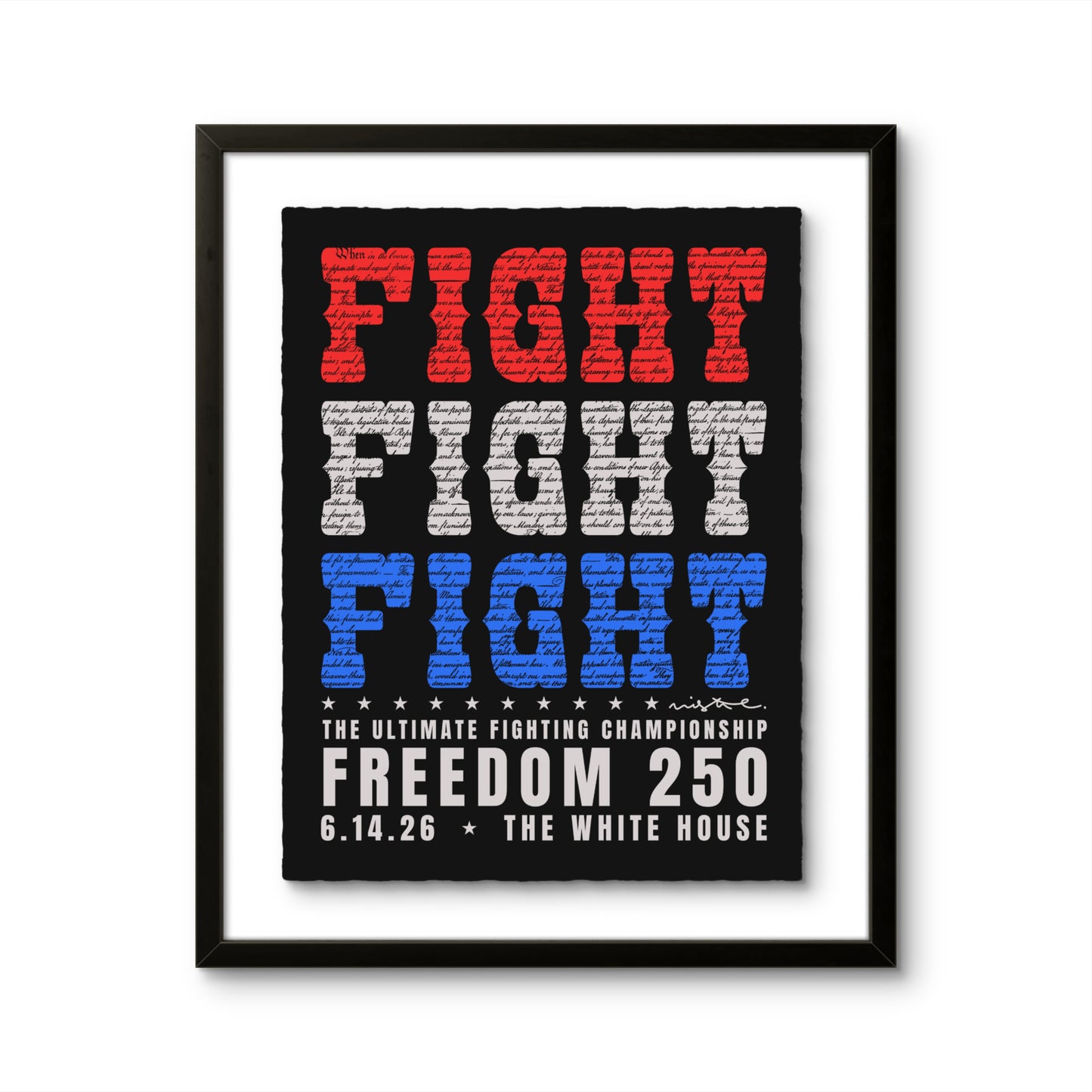 Fight Fight Fight Print (Timed Edition)