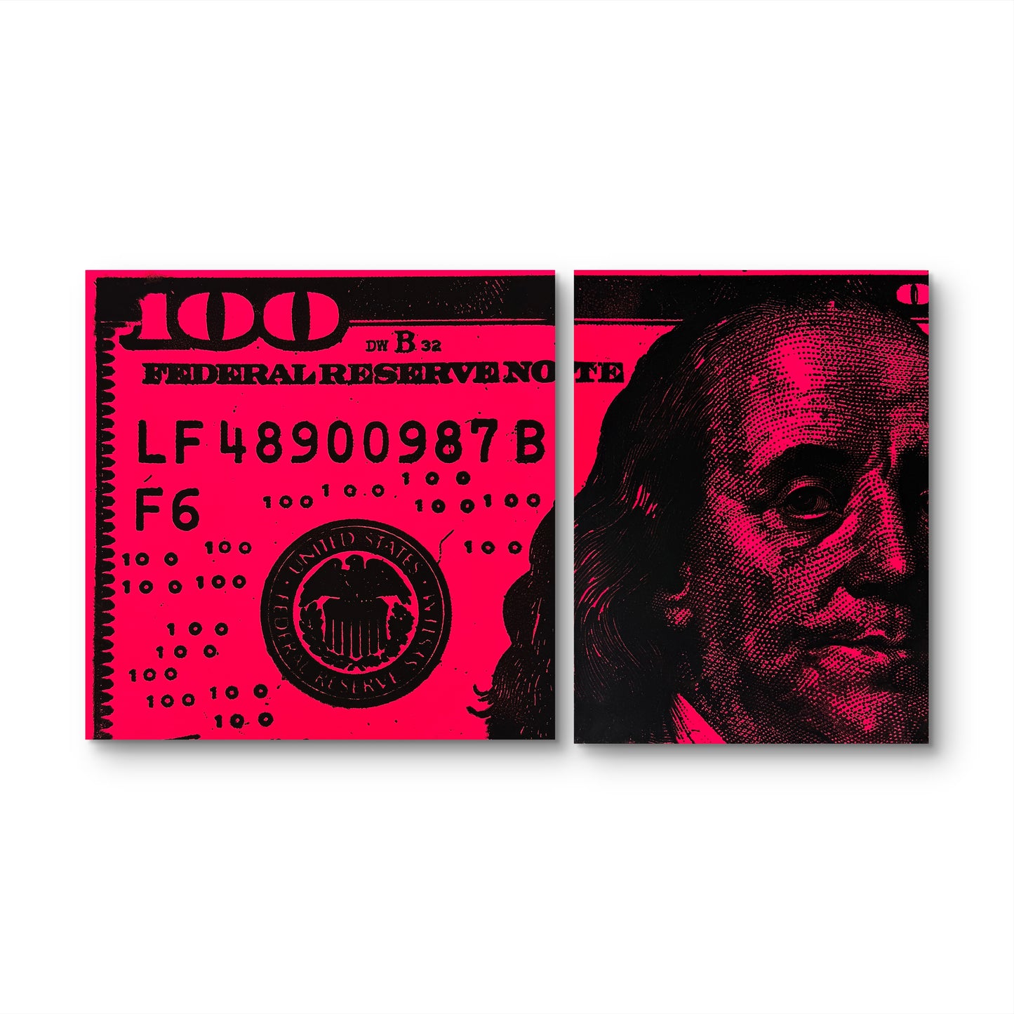 Splitting the Bill (Fluorescent Pink)