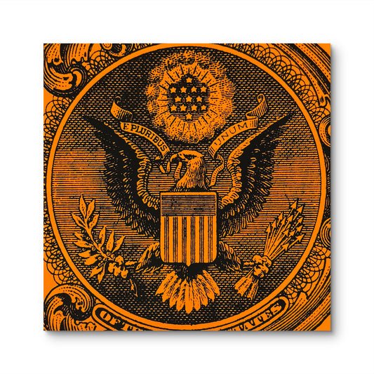 The Great Seal (Fluorescent Orange)